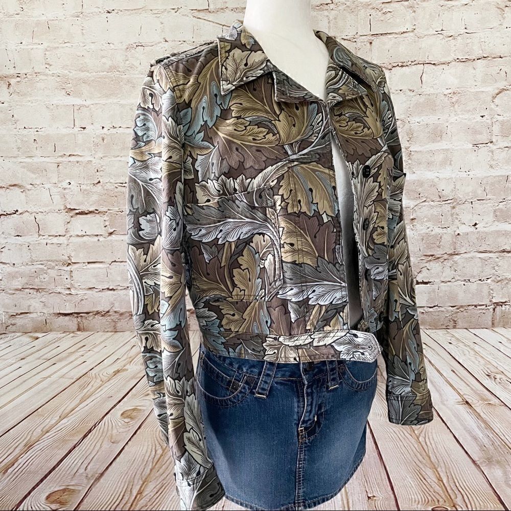 Marc by Marc Jacobs elm leaf twill jacket